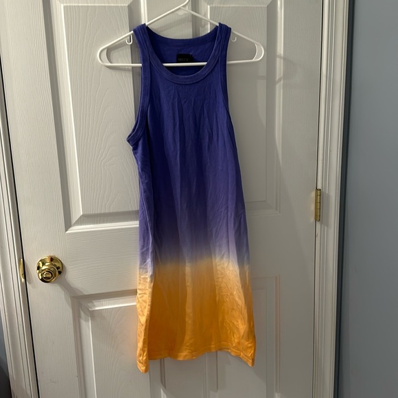 Bandier WSLY Rivington Weekend Dress tie die M - Picture 3 of 6